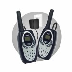 WALKIE-TALKIE z akumulatorem - zasięg 4 km / Buki TW02