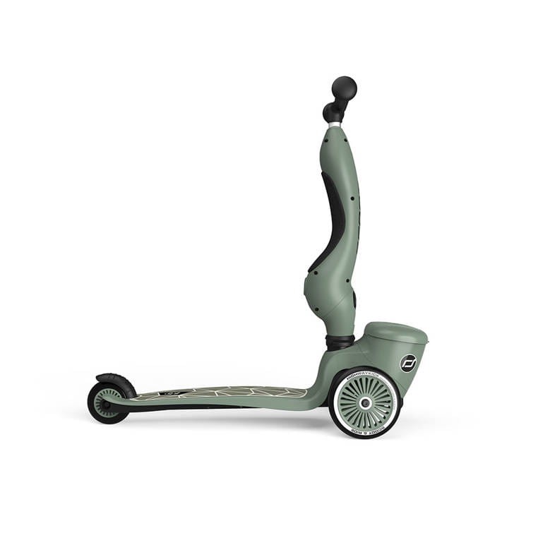 Highwaykick 1 Lifestyle 2w1 Jeździk i hulajnoga z zamykanym schowkiem 1-5 lat Green Lines / Scootandride