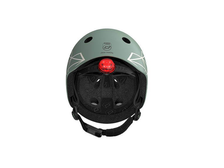 Kask XXS-S dla dzieci 1-5 lat Green Lines / Scootandride