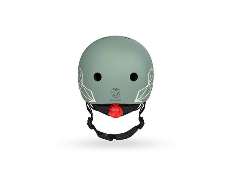 Kask XXS-S dla dzieci 1-5 lat Green Lines / Scootandride