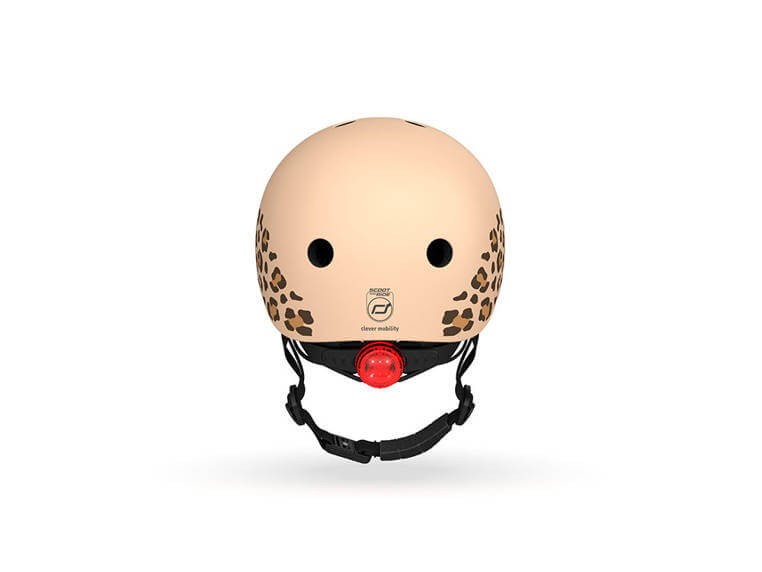 Kask XXS-S dla dzieci 1-5 lat Leopard / Scootandride