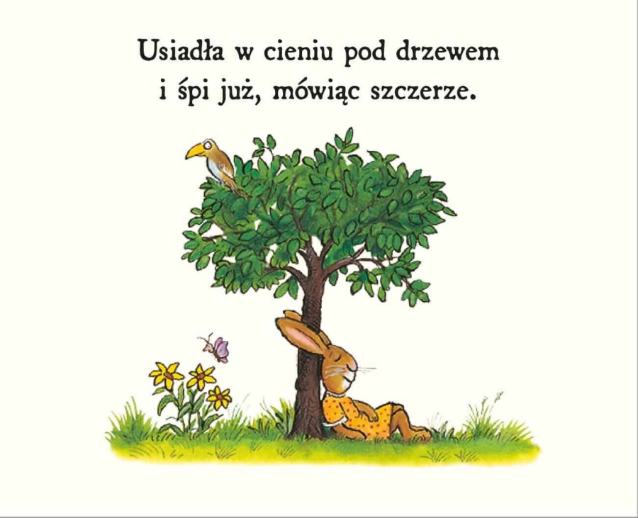 Króliczka chce spać. W Dębowym Lesie / Tekturka