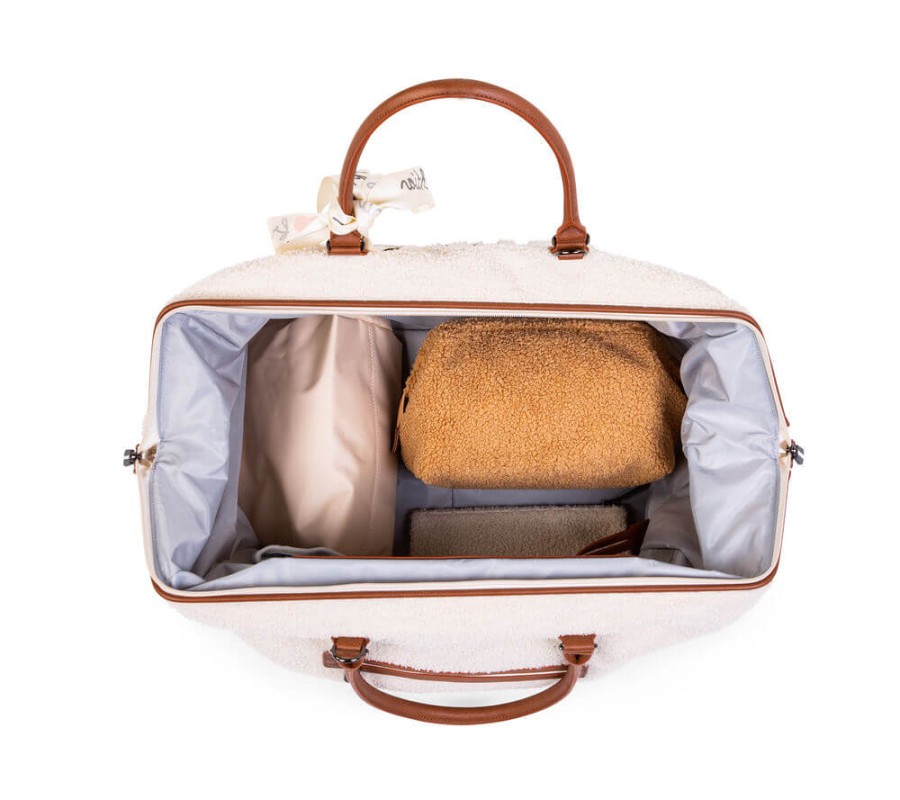 Torba Mommy Bag Teddy Bear White (Limited Edition) / Childhome CWMBBTW