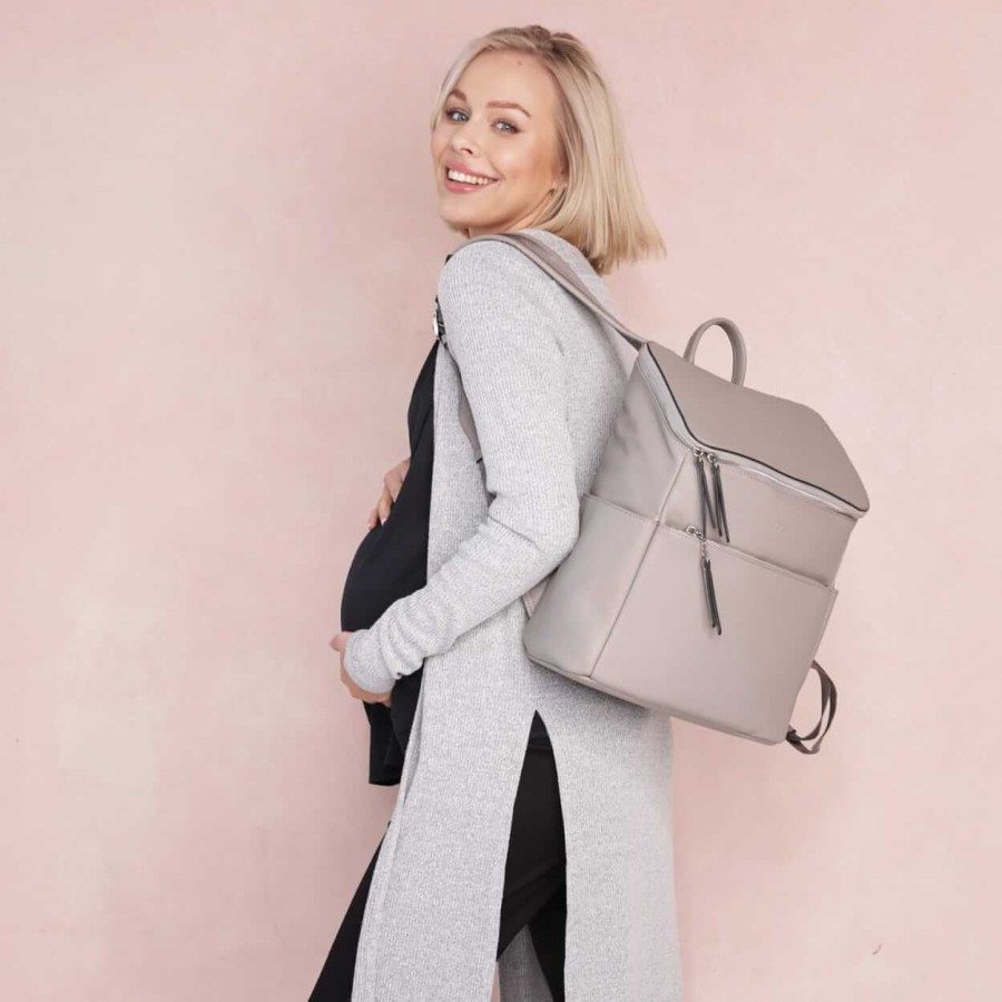 Plecak dla mamy ROOMY stone grey / Joissy