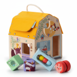Drewniany domek dźwiękowy Farma 12 m+ / Lilliputiens