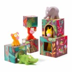 Klocki MAXI TOPANI-JUNGLE / Djeco DJ09101