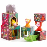 Klocki MAXI TOPANI-JUNGLE / Djeco DJ09101