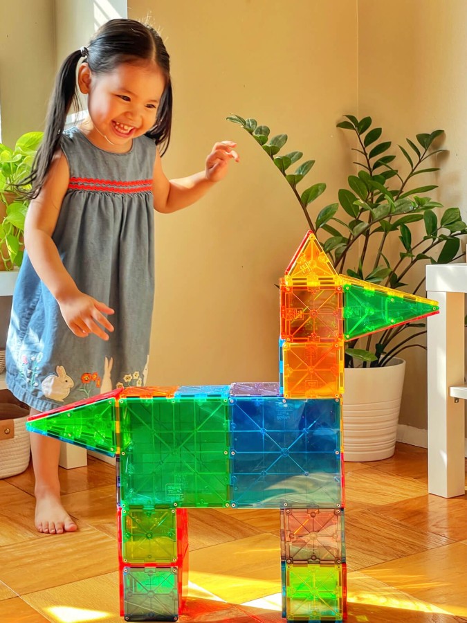 Klocki Magnetyczne Classic 100 el. / Magna-Tiles
