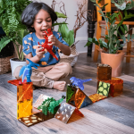 Klocki Magnetyczne Dino World 40 el. / Magna-Tiles
