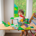 Klocki Magnetyczne Dino World XL 50 el. / Magna-Tiles