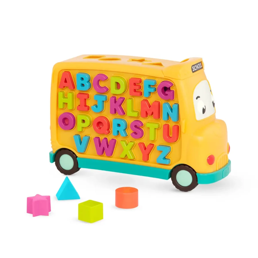 AlphaBus – Autobus z alfabetem magnetycznym / B.Toys