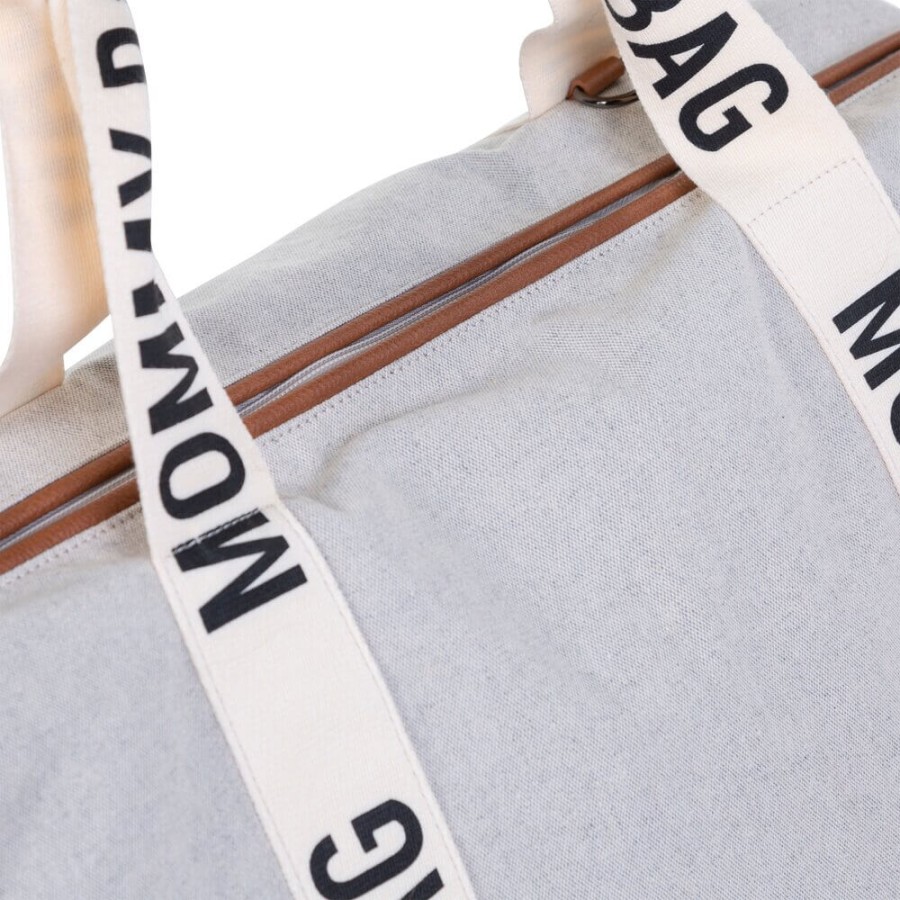 Torba Mommy bag Signature Szara / Childhome CWMBBSCOW