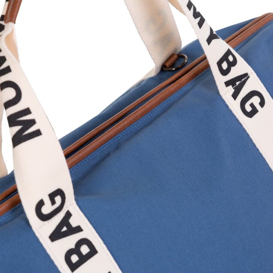 Torba Mommy bag Signature Indygo / Childhome CWMBBSCIN