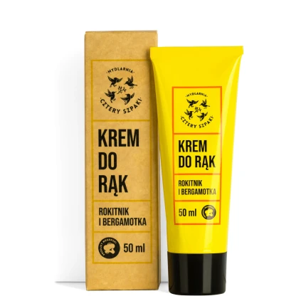 Rokitnik i Bergamotka - krem do rąk, 50 ml / Mydlarnia Cztery Szpaki