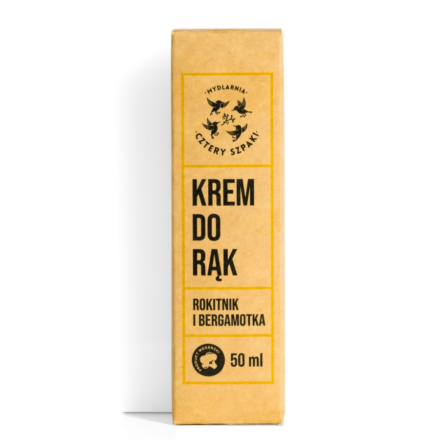 Rokitnik i Bergamotka - krem do rąk / Mydlarnia Cztery Szpaki