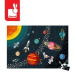 Puzzle edukacyjne Układ słoneczny 100 elementów 5+ / Janod J02678