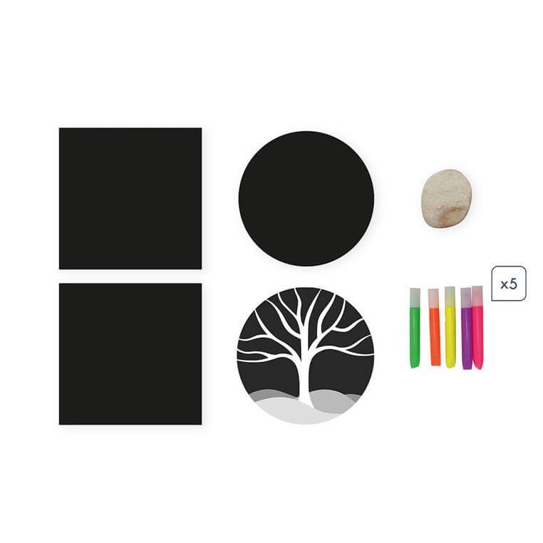 Zestaw kreatywny Malowanie kropkami - Dots painting I love creativity 8+ / Janod J07736