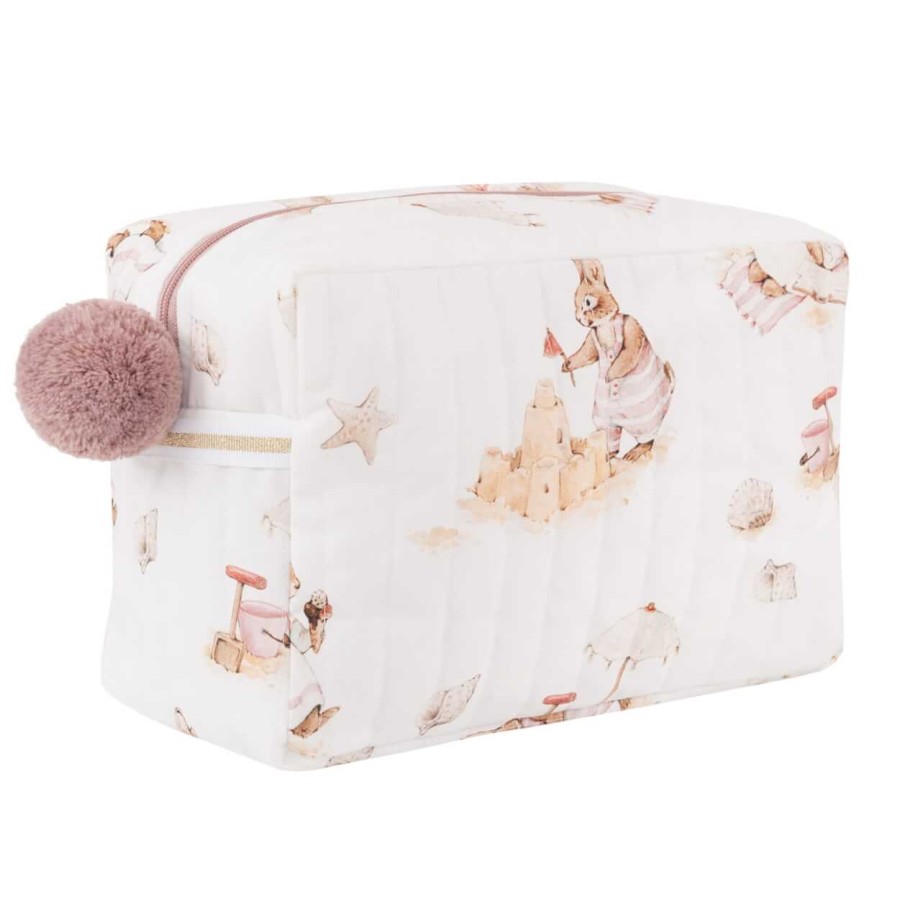 Pikowana kosmetyczka Saint-Tropez Pink / Samiboo
