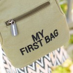 Plecak dziecięcy My First Bag Kanwas Khaki / Childhome CWKIDBKA