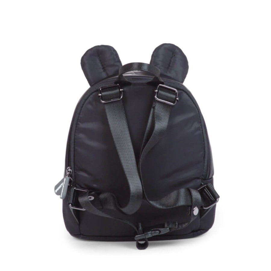 Plecak dziecięcy My First Bag Pikowany Czarny / Childhome CWKIDBPBL