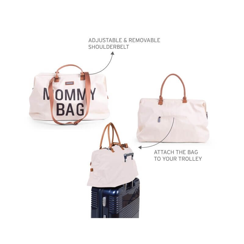 orba Mommy Bag Kremowa / Childhome CWMBBWH