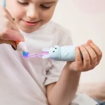 Soniczna Szczoteczka do zębów dla dzieci GIOrabbit niebieska / InnoGIO