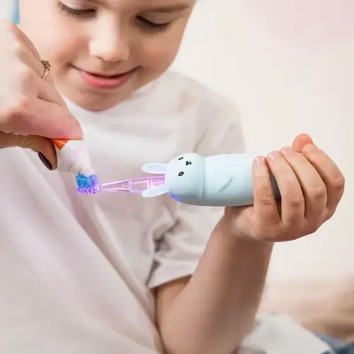 Soniczna Szczoteczka do zębów dla dzieci GIOrabbit niebieska / InnoGIO