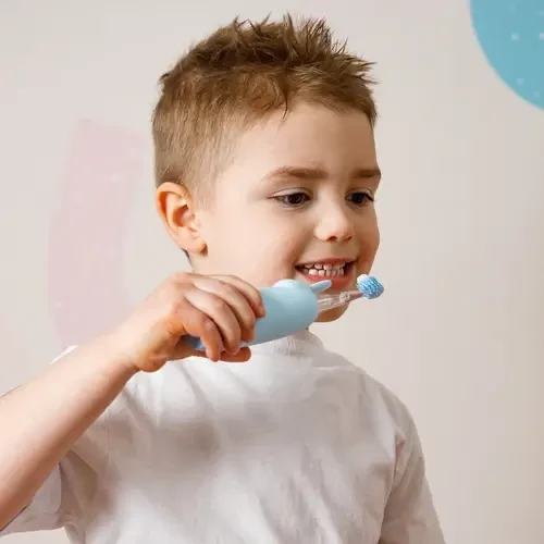 Soniczna Szczoteczka do zębów dla dzieci GIOrabbit niebieska / InnoGIO