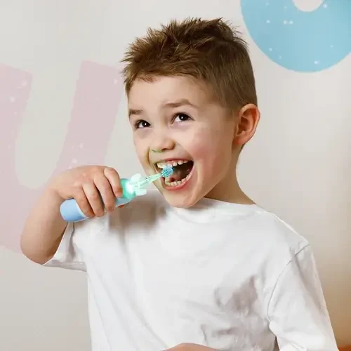 Soniczna Szczoteczka do zębów dla dzieci GIOrabbit niebieska / InnoGIO