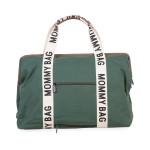 Torba Mommy bag Signature Zielona / Childhome CWMBBSCGR