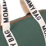 Torba Mommy bag Signature Zielona / Childhome CWMBBSCGR