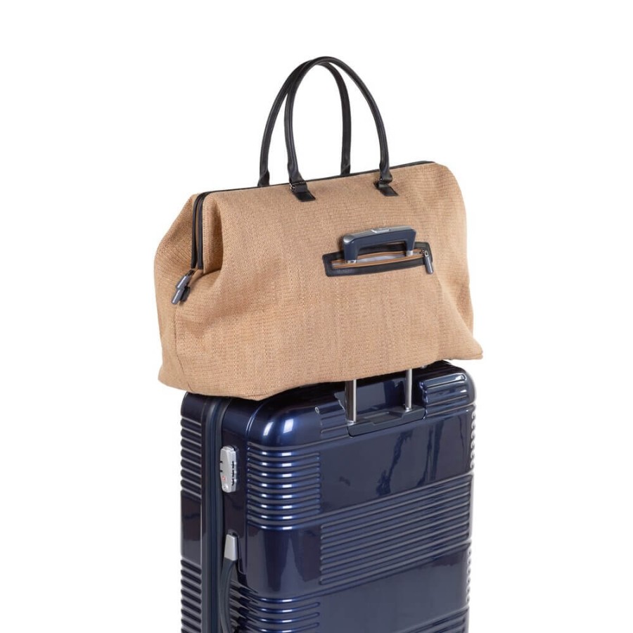 Torba Mommy Bag Raffia Look / Childhome CWMBBRA