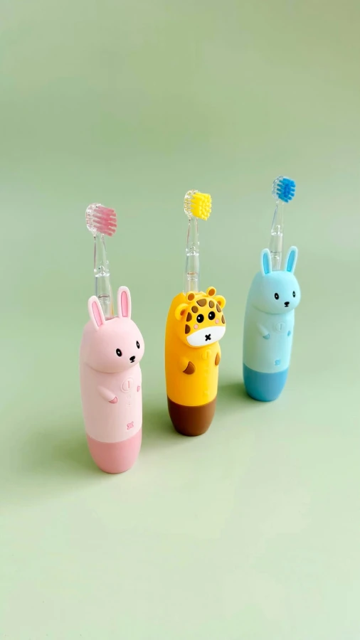 Soniczna Szczoteczka do zębów dla dzieci GIOgiraffe żółta / InnoGIO