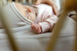 Body z długim rękawem - pudrowy / POOFI