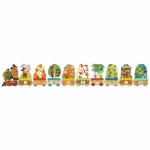 Puzzle trio LEŚNY POCIĄG 20 el./ Djeco DJ08194
