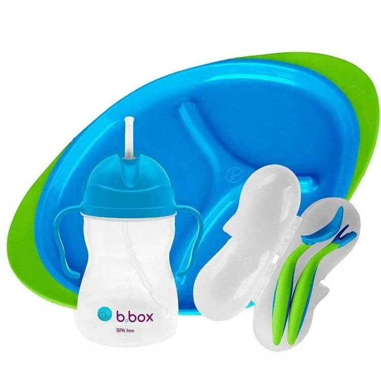 Zestaw do karmienia BLW, Ocean Breeze / b.box