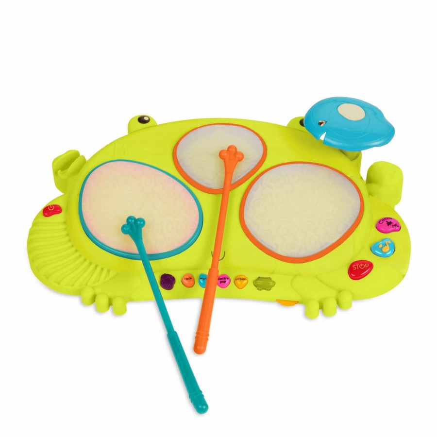Ribbit-tat-tat – perkusja-żaba / B.Toys