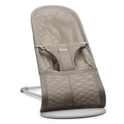 BABYBJORN - leżaczek BLISS MESH - Szary Beż