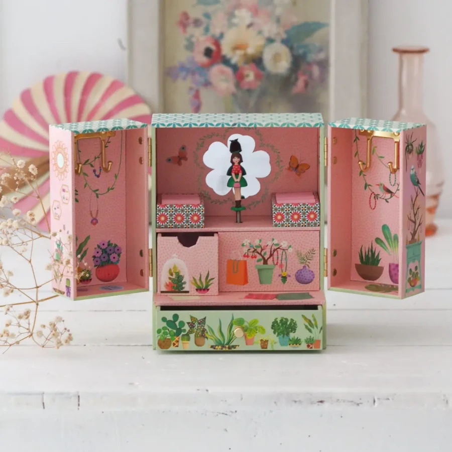 Szkatułka z pozytywką TAJEMNICZY OGRÓD / Djeco DJ06087