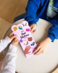 Naklejki na paznokcie dla dzieci Friends - 200 sztuk / OMY