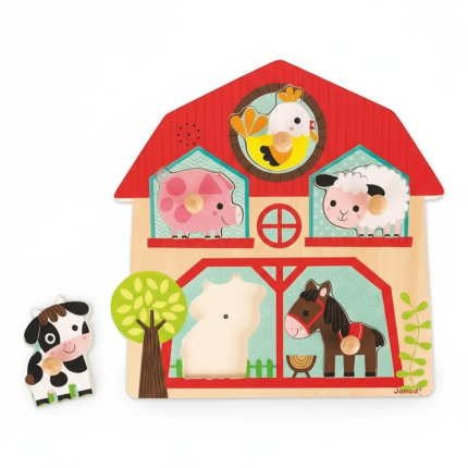 Puzzle muzyczne Mieszkańcy farmy / Janod J07079