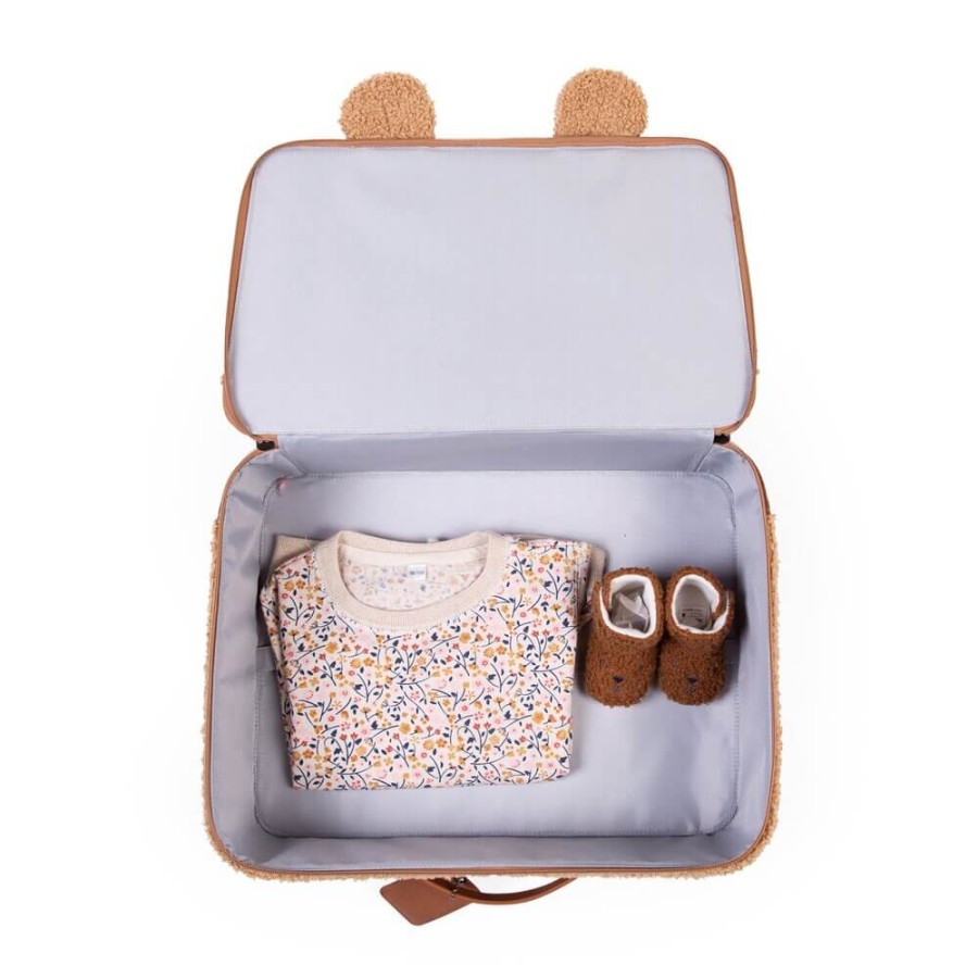 Walizka dziecięca Mini Traveller Teddy bear / Childhome CWSCKTB