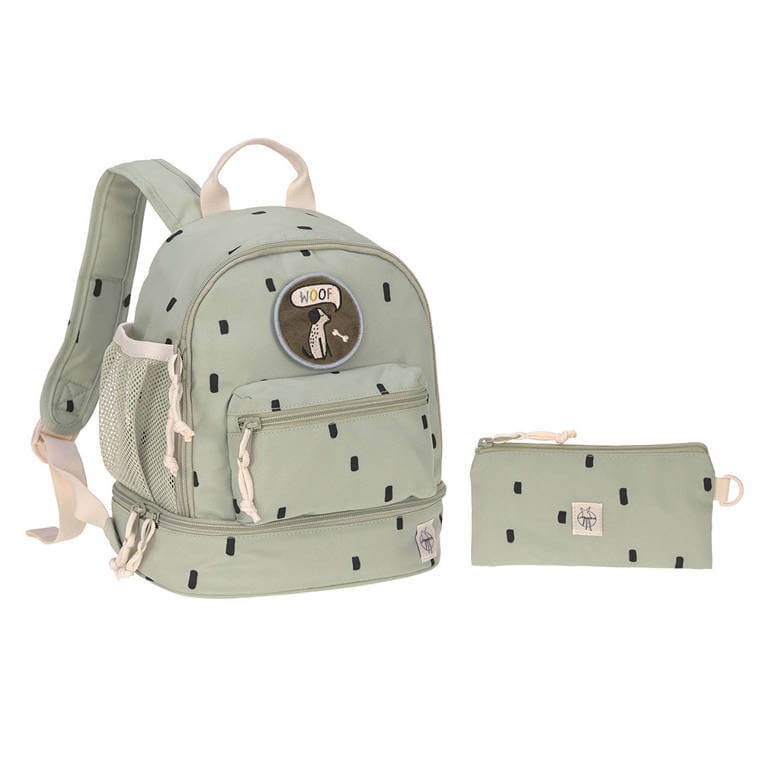Plecak mini Happy Prints oliwkowy / Lassig