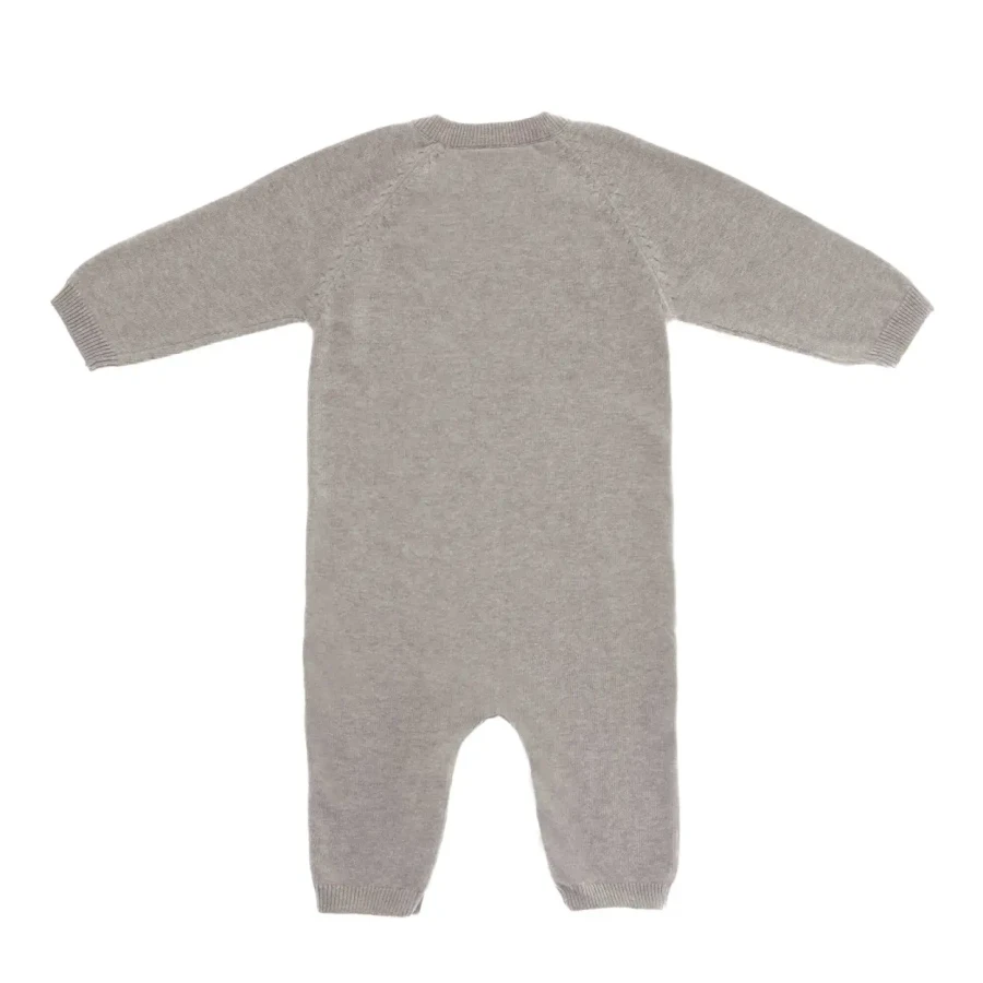 Kombinezon Baby Knitted GOTS, Garden Explorer grey / Lassig