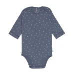 Body z długim rękawem GOTS, Triangle Blue / Lassig