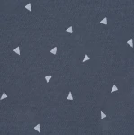 Body z długim rękawem GOTS, Triangle Blue / Lassig