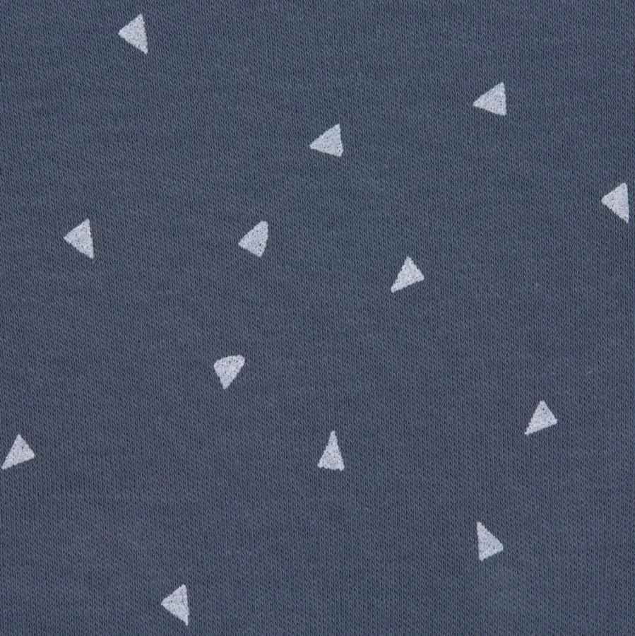 Body z długim rękawem GOTS, Triangle Blue / Lassig