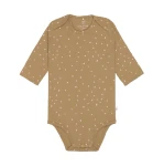 Body z długim rękawem GOTS, Dots Curry / Lassig
