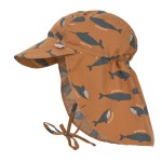 Kapelusz przeciwsłoneczny UV - Whale caramel / Lassig