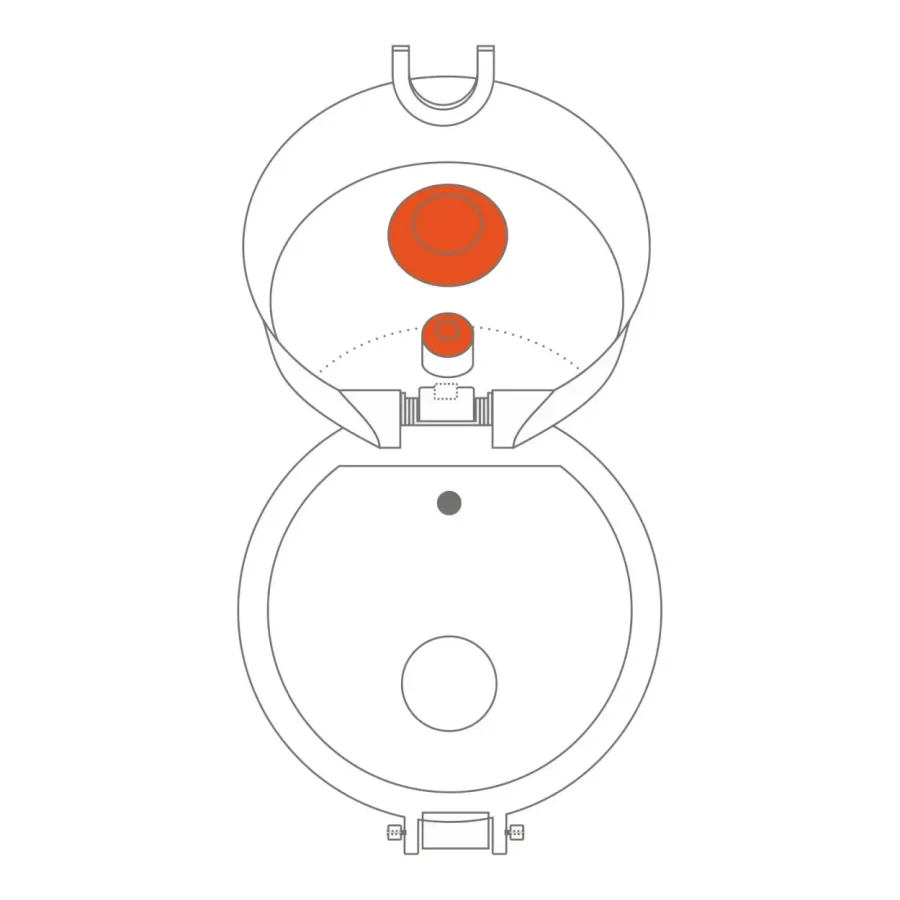 Bidon 350ml - Space / ION8® I8RF350PTSPACE